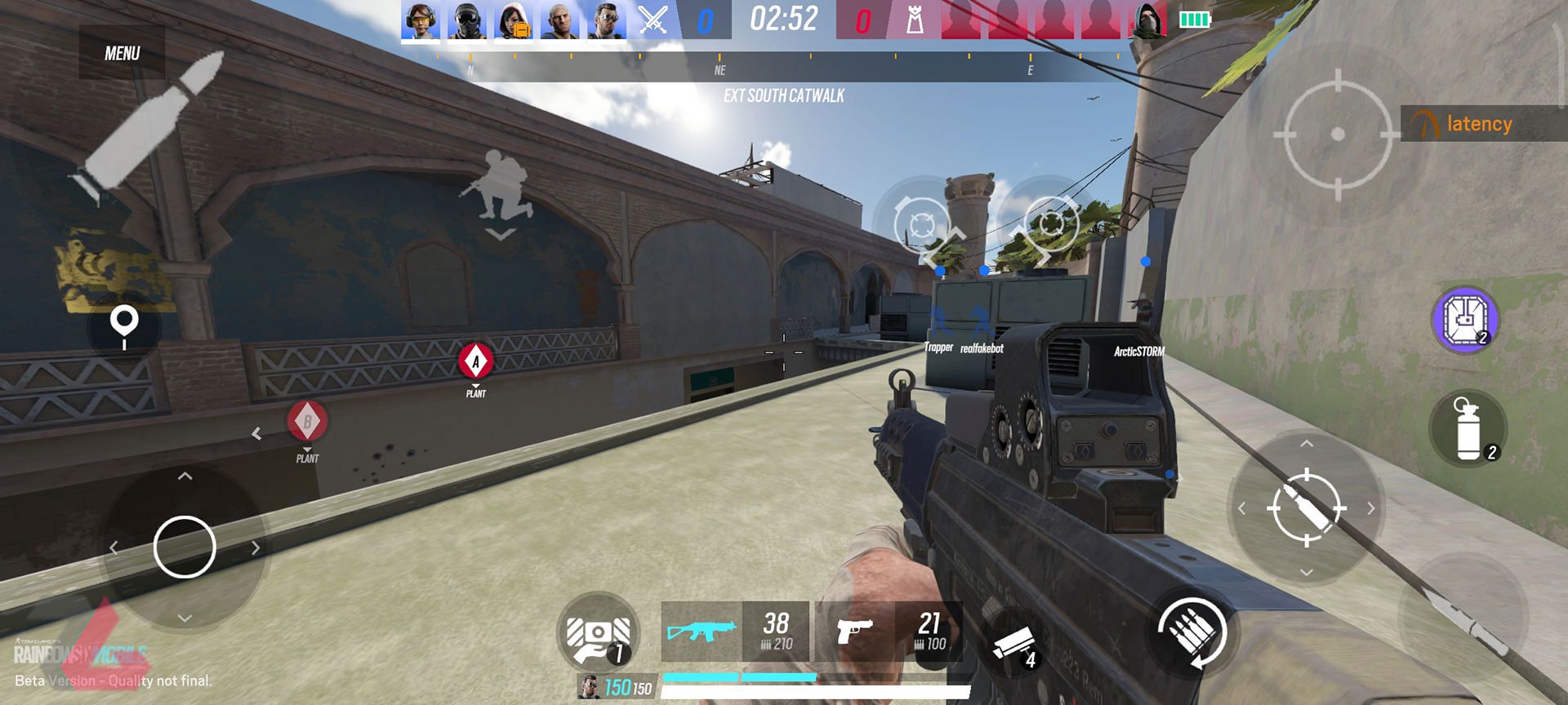 بازی اندروید Rainbow Six Mobile