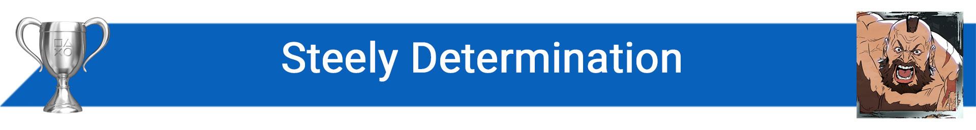 تروفی Steely Determination