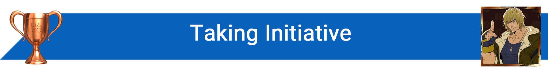 تروفی Taking Initiative