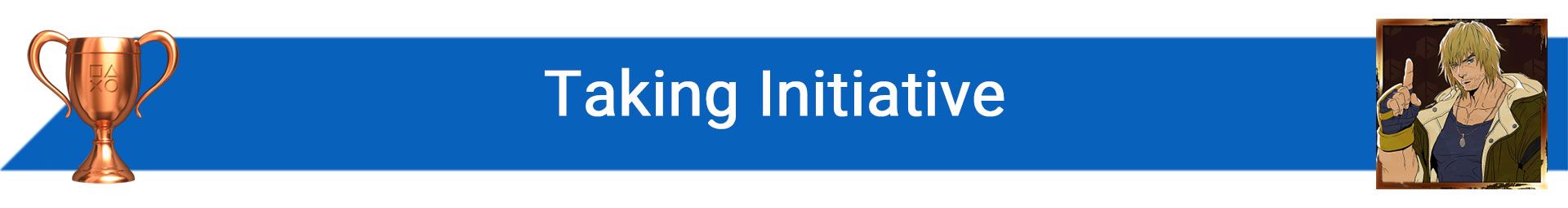 تروفی Taking Initiative