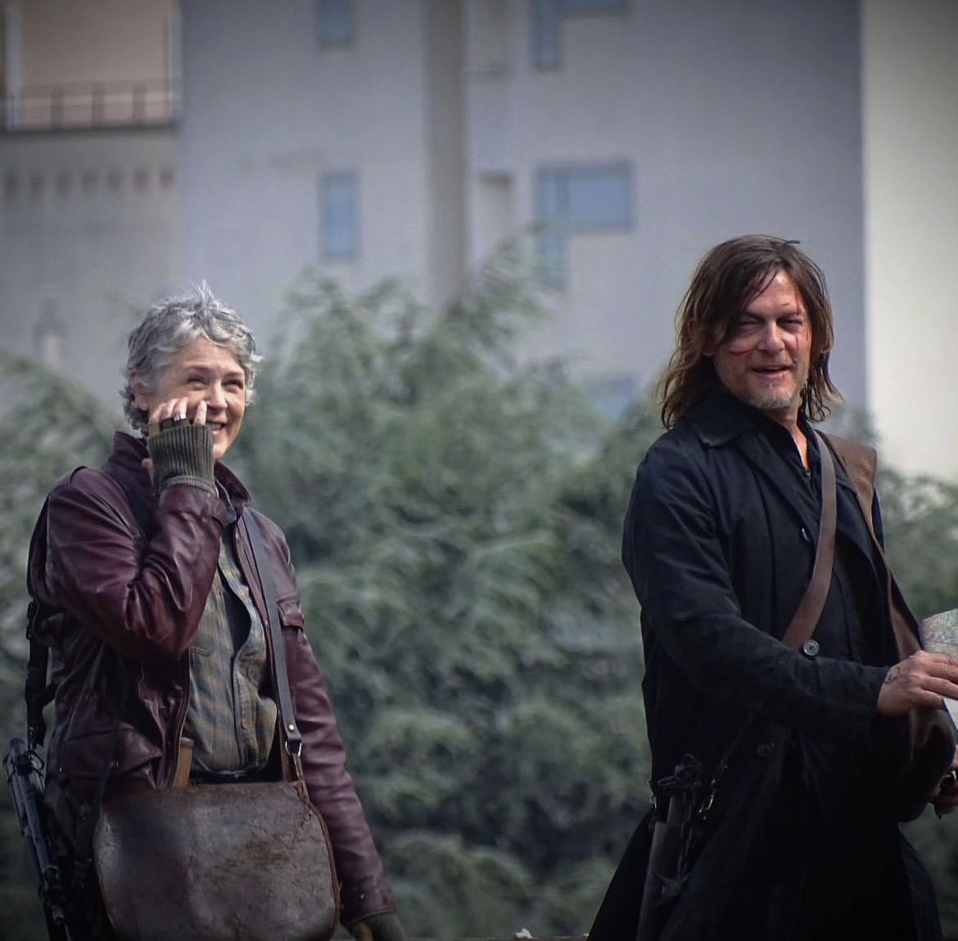تصویر پشت صحنه سریال The Walking Dead: Daryl Dixon 