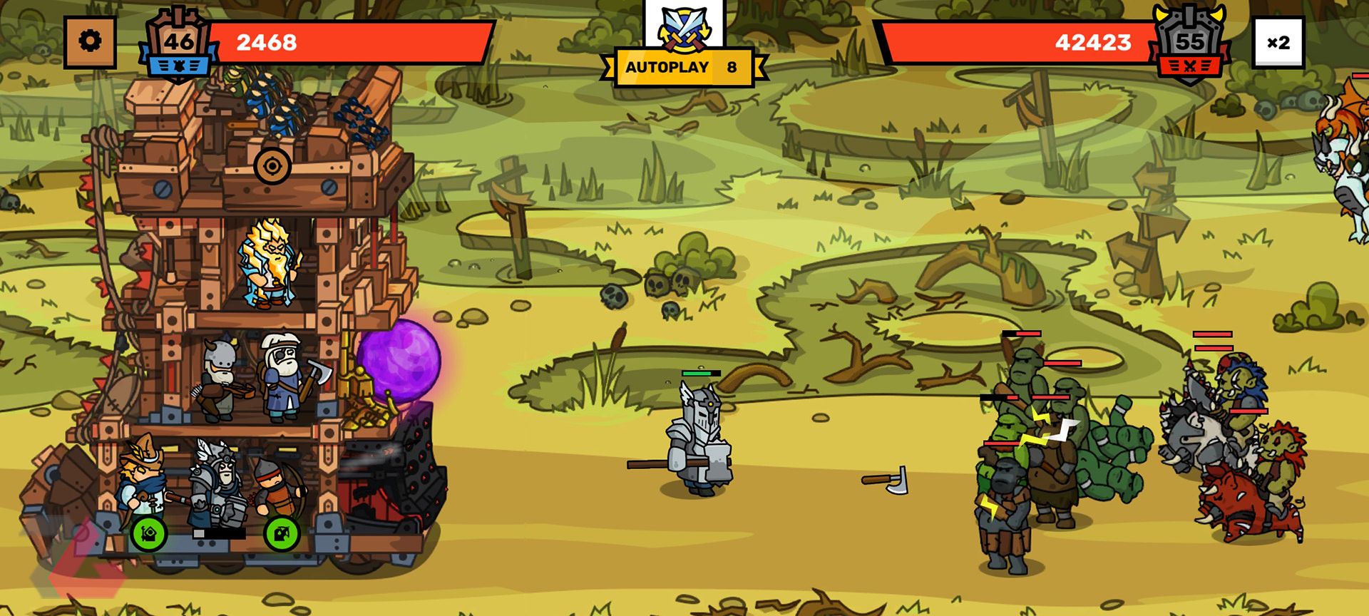 بازی اندروید و آیفون Towerlands: Tower Defense TDTowerlands: Tower Defense TD