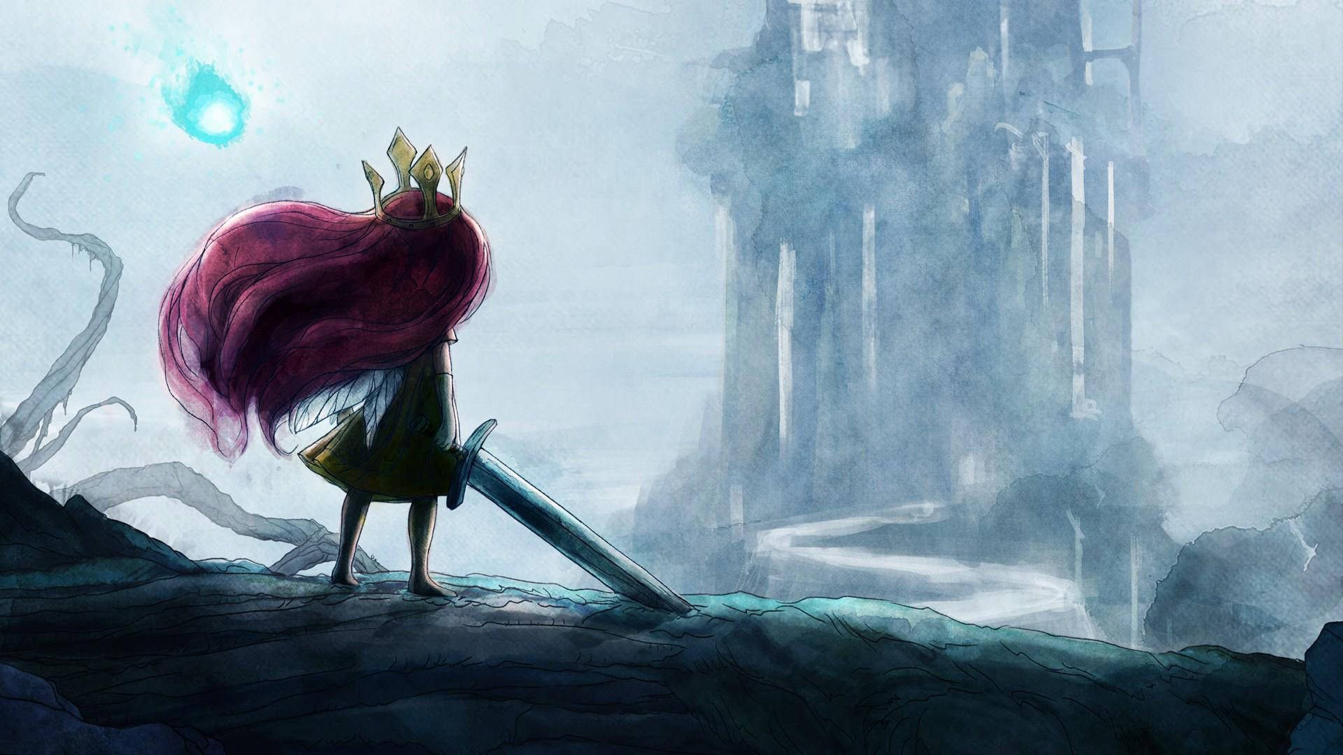 آمادگی شخصیت اصلی بازی Child of Light برای مبارزه