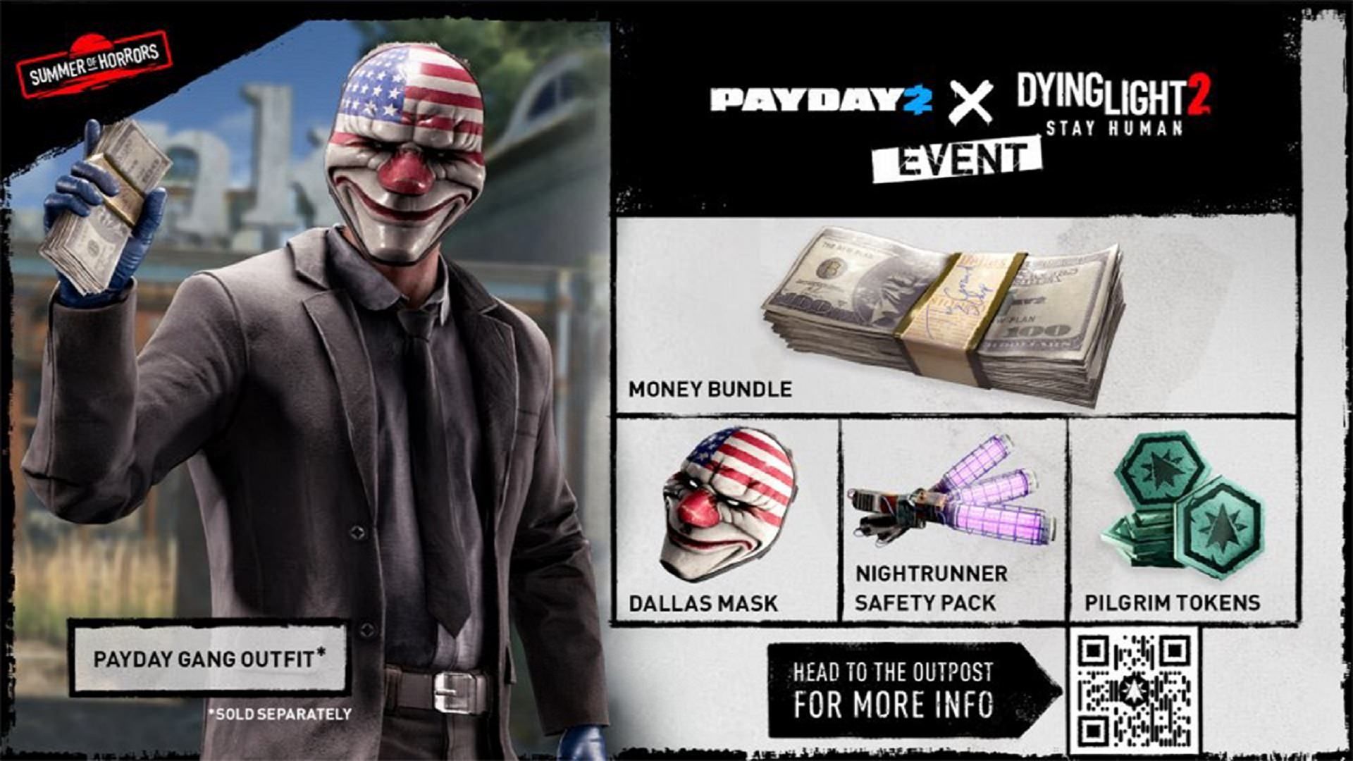 کراس‌اور Dying Light 2 با Payday