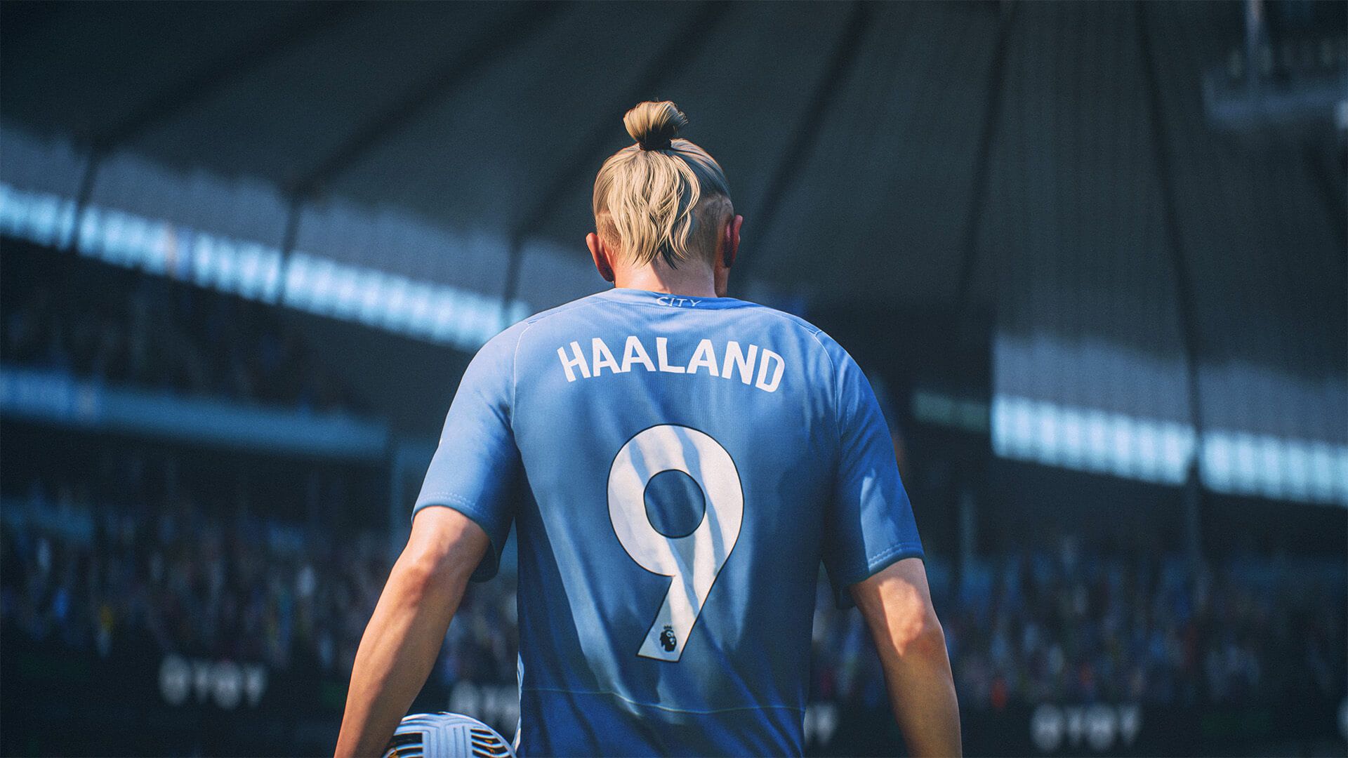 هالند در بازی EA Sports FC 24