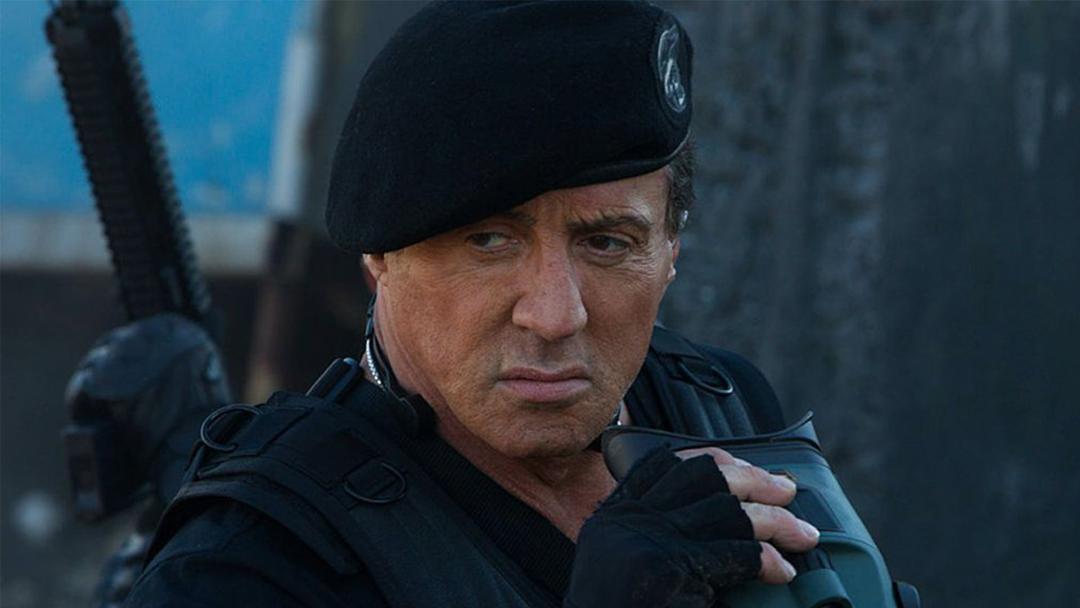 چهره آشفته بارنی راس در فیلم Expendables 4