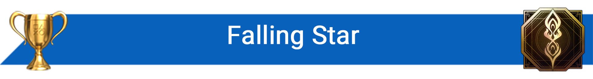 تروفی Falling Star