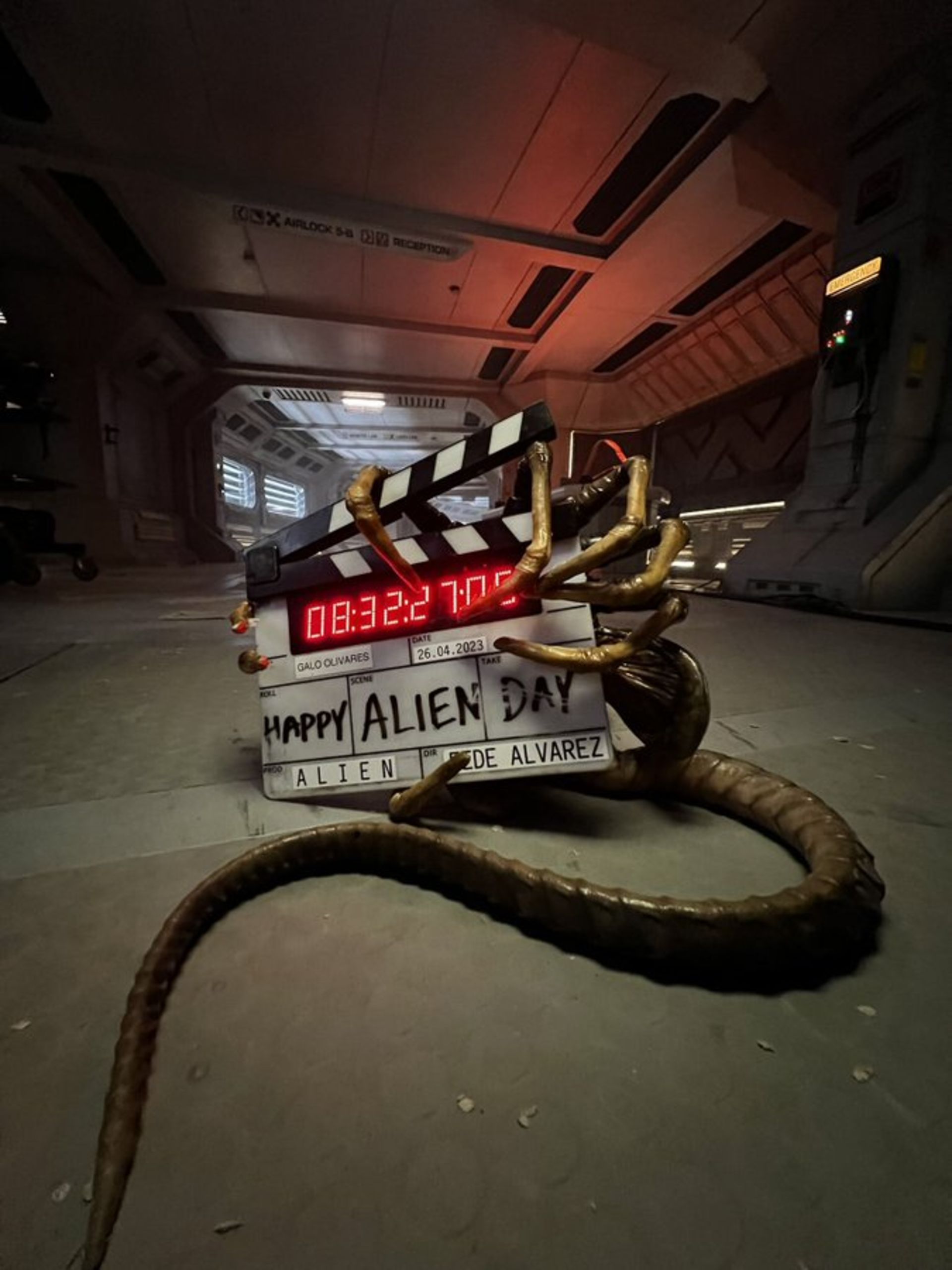 کلاکت فیلمبرداری فیلم Alien جدید به مناسبت روز مجموعه بیگانه
