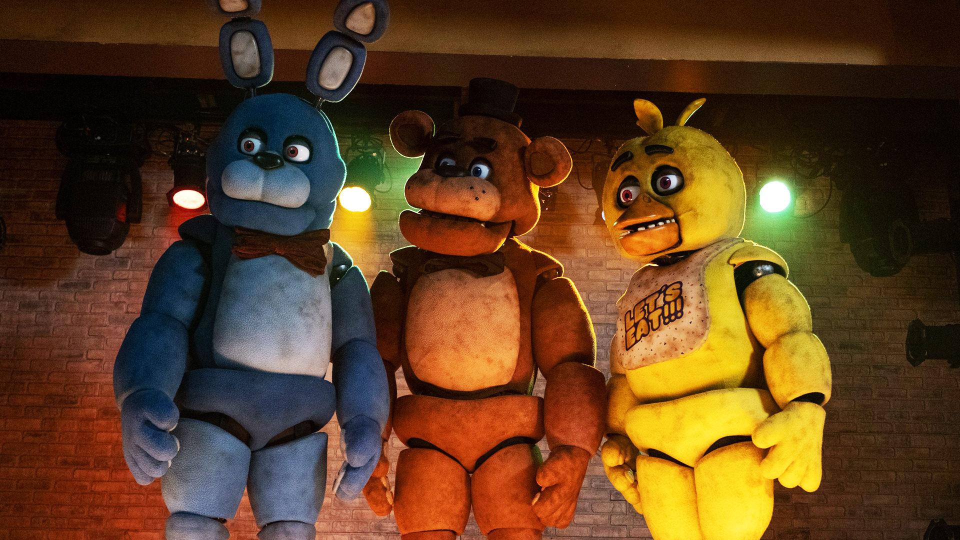 موجودات غول‌پیکر انیماترونیک در فیلم Five Nights at Freddy’s