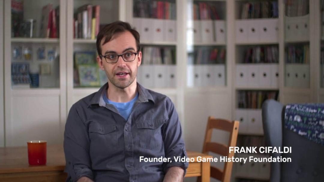 فرانک کیفالدی موسس سازمان Video Game History Foundation
