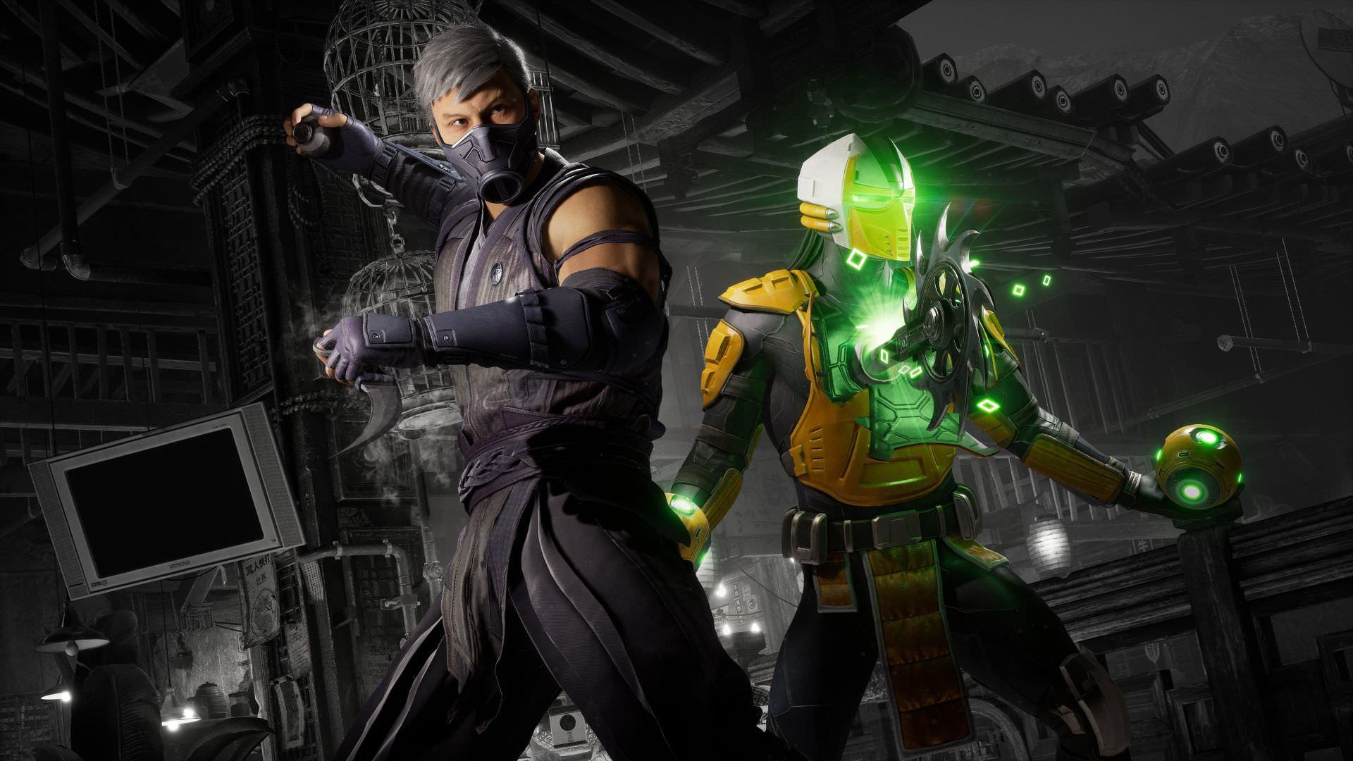 مقابله اسموک با دشمنان در بازی Mortal Kombat 1