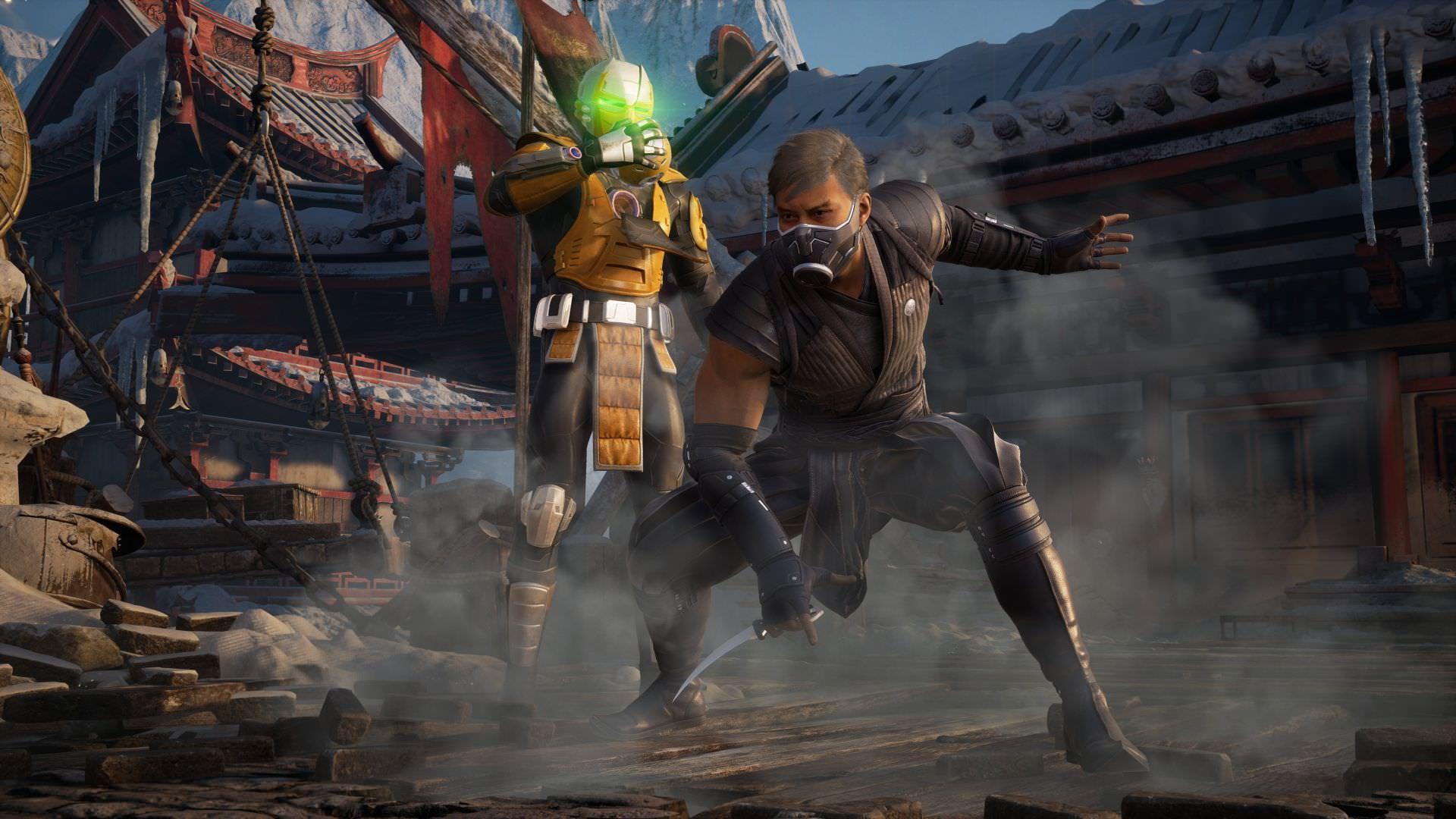مبارزه اسموک در بازی Mortal Kombat 1