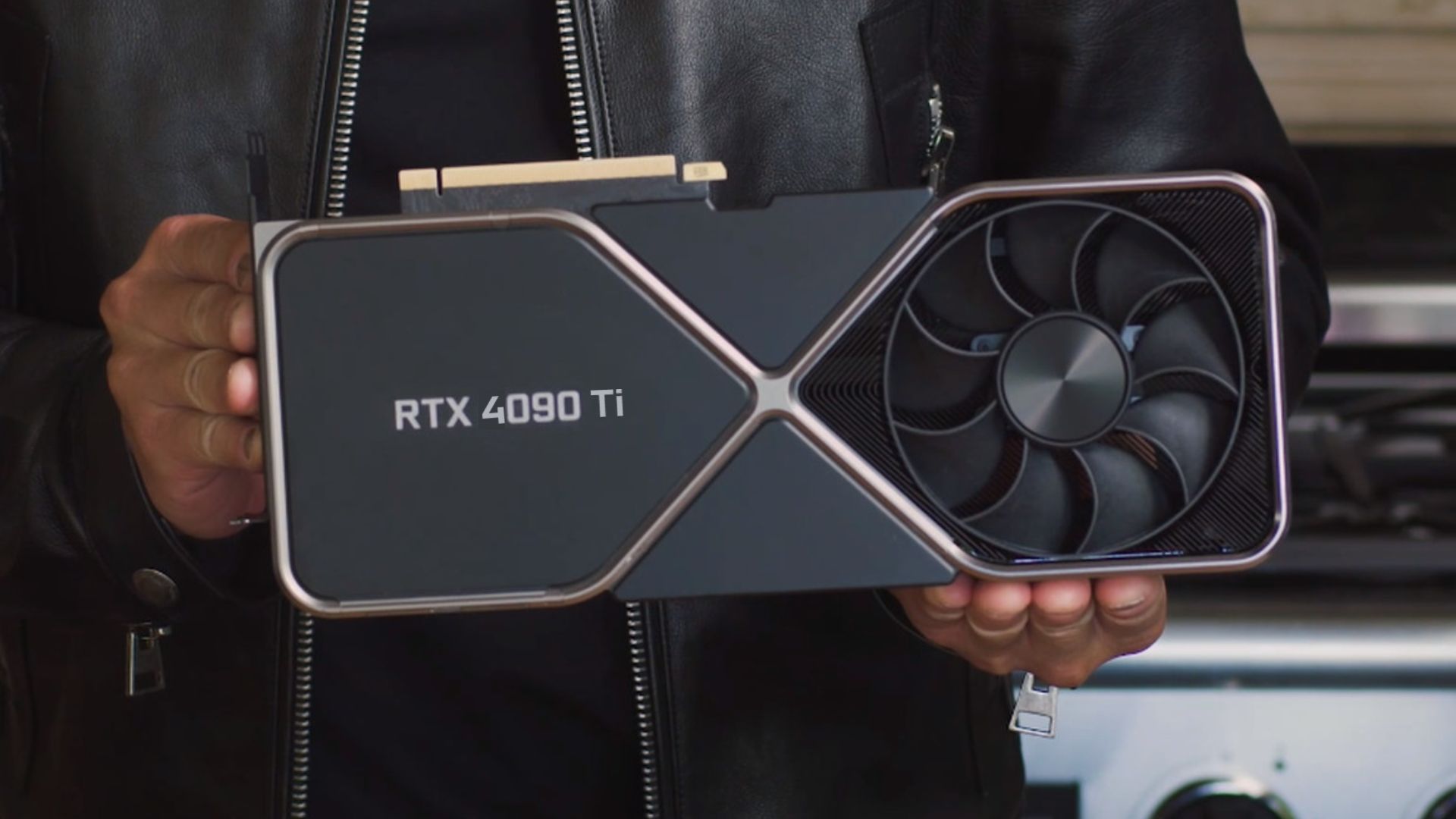 تصویر ساختگی از کارت گرافیک RTX 4090 Ti