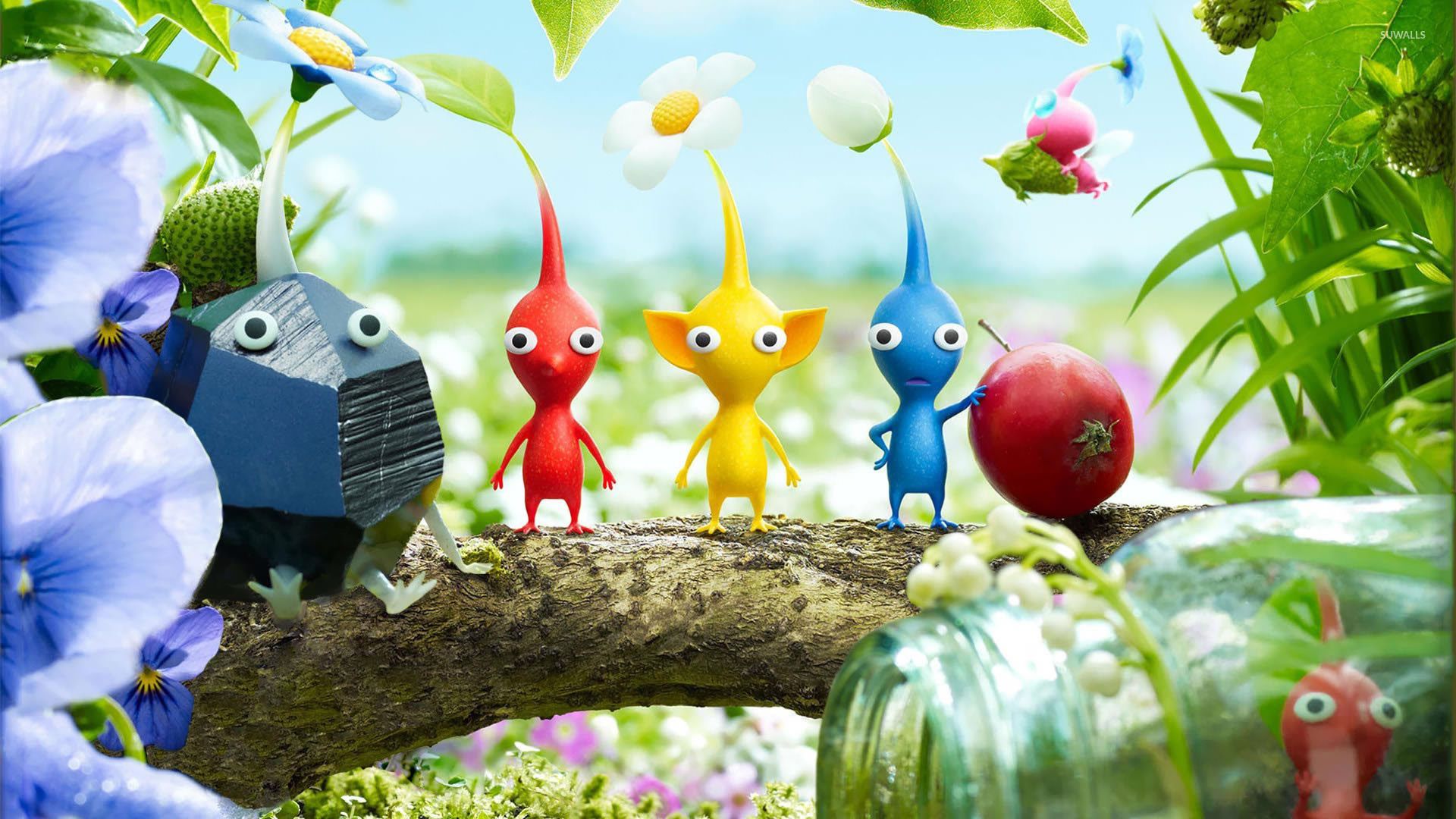 شخصیت‌های رنگارنگ بازی Pikmin 3