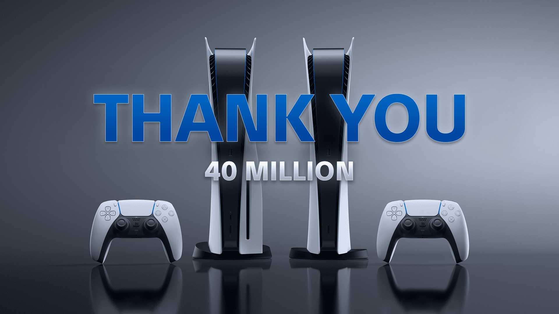 عبور فروش پلی استیشن 5 سونی از ۴۰ میلیون کنسول در جهان
