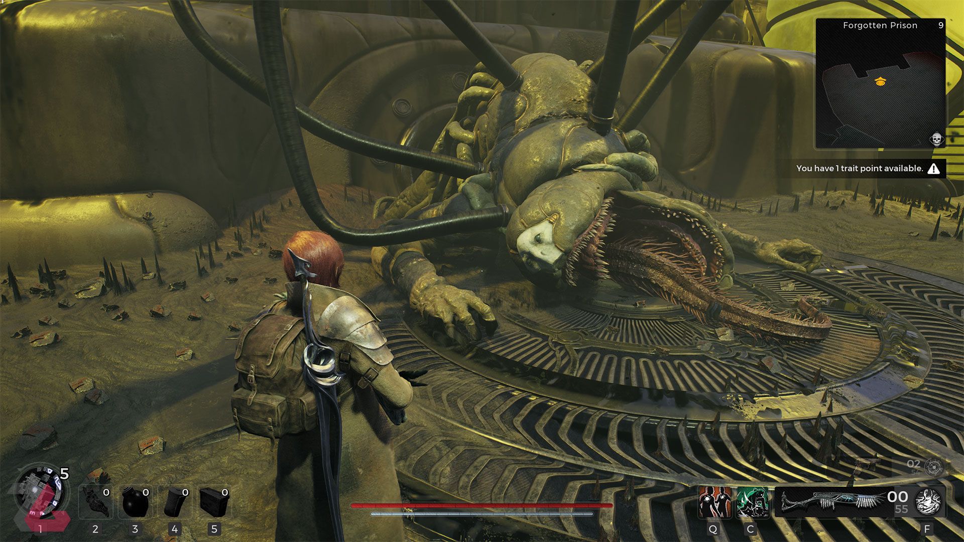 جنازه یکی از باس‌های بازی Remnant 2