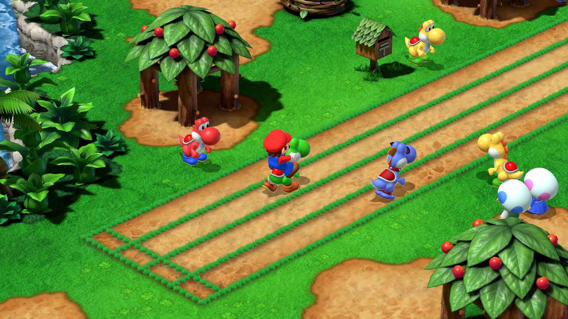 رقابت‌های مینی‌گیم در ریمیک Super Mario RPG
