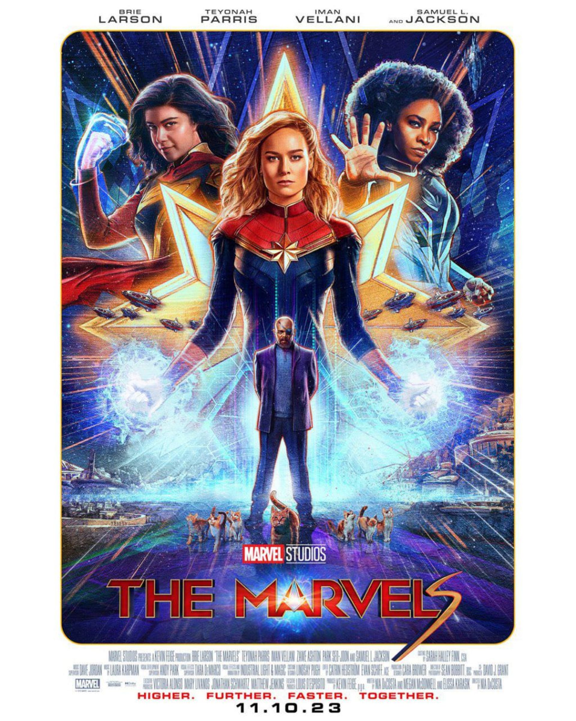 پوستر جدید فیلم The Marvels