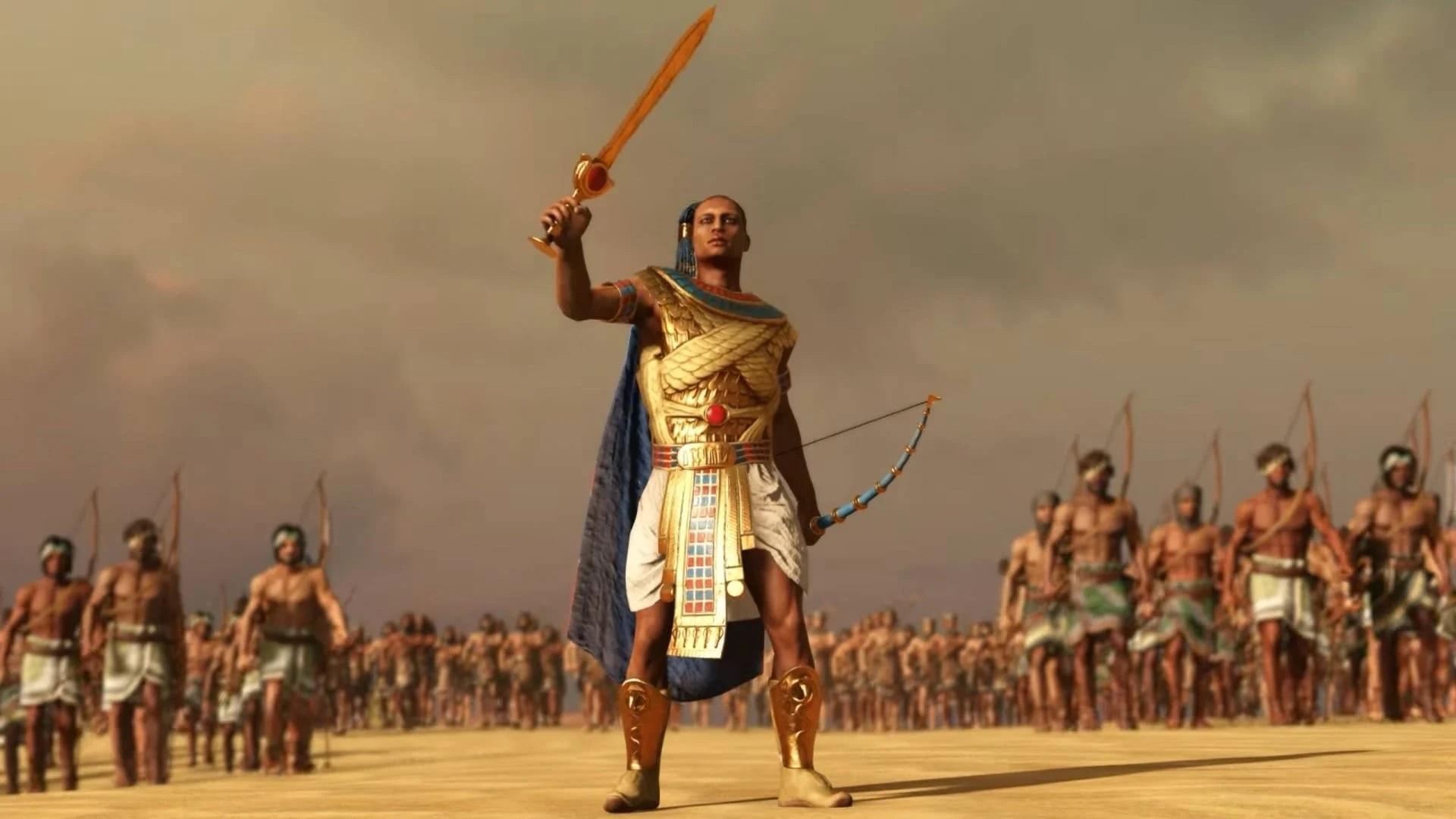 سردار جنگ مصری در بازی Total War: PHARAOH