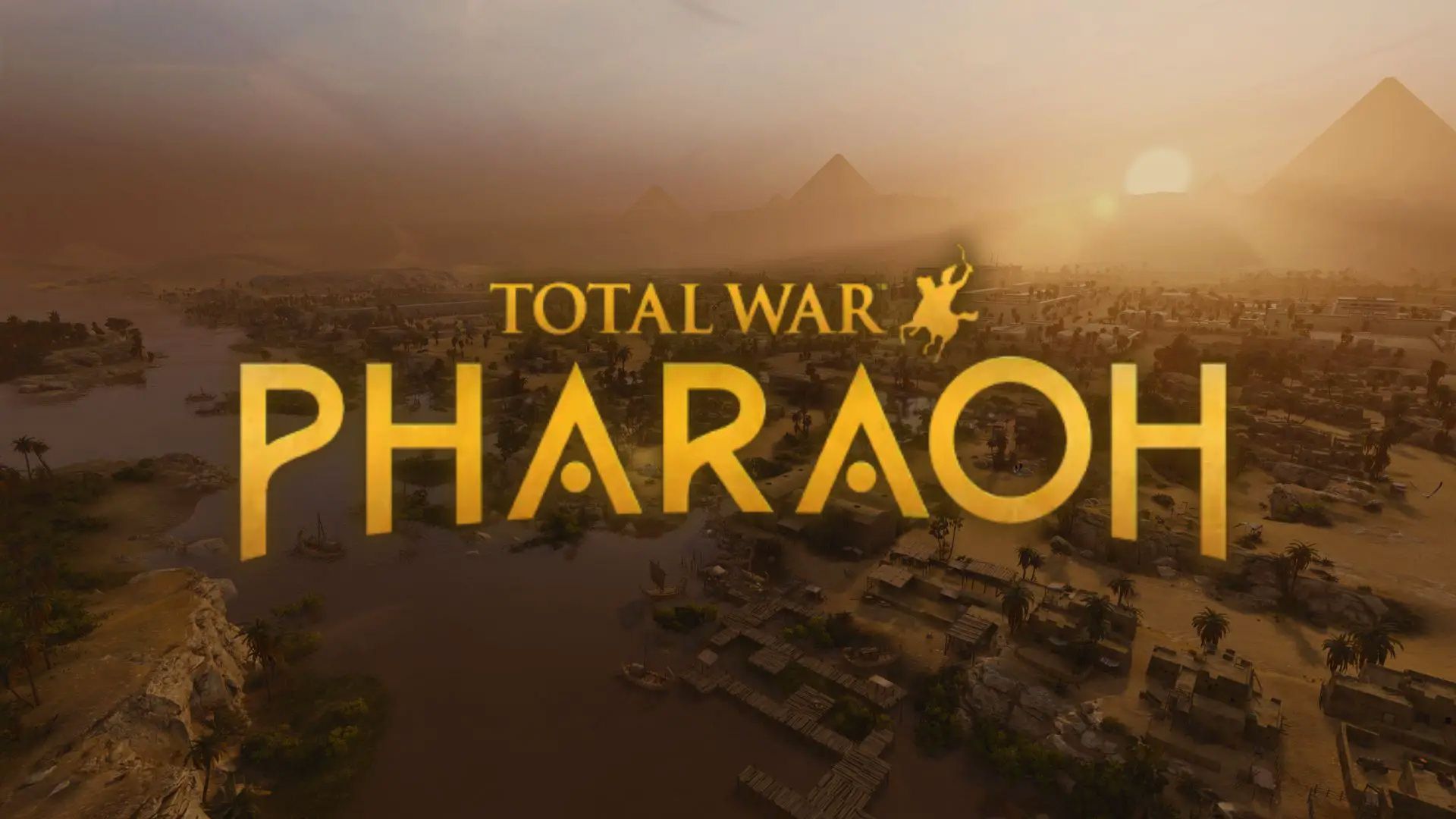 لوگو بازی استراتژی Total War: Pharaoh استودیو کریتیو اسمبلی