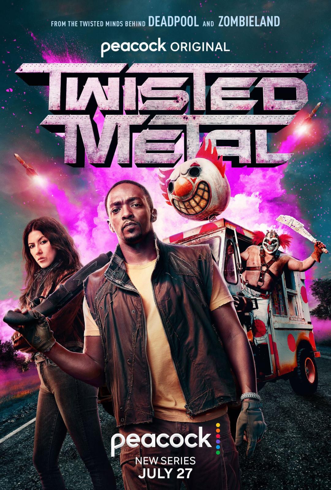 پوستر سریال Twisted Metal شبمه پیکاک