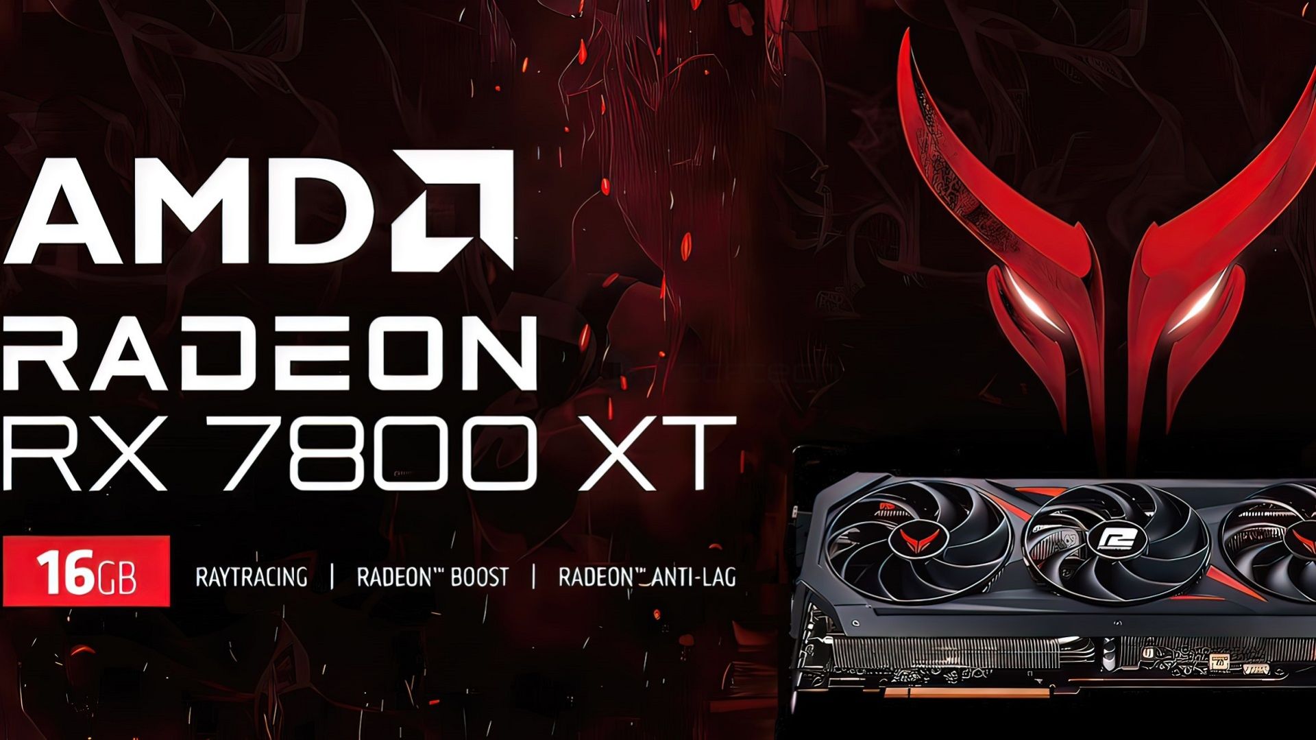 کارت گرافیک PowerColor AMD Radeon RX 7800 XT