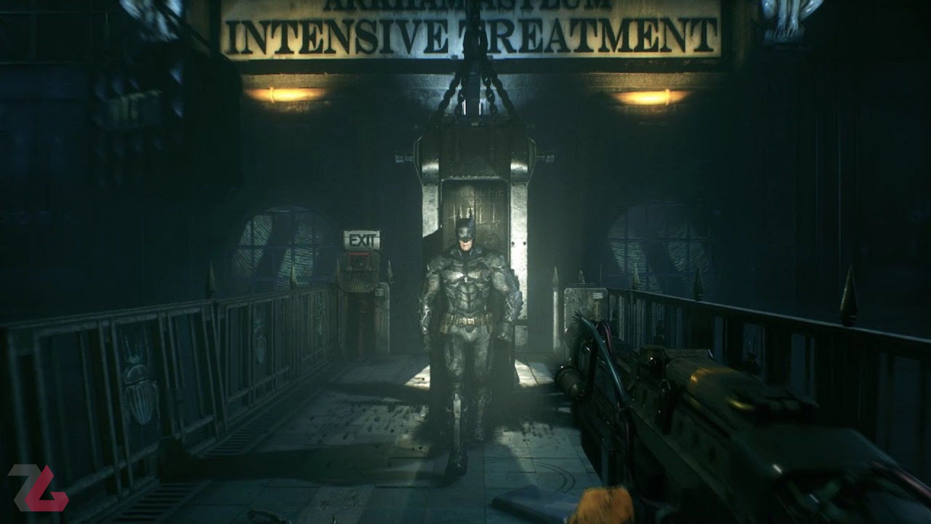 زاویه دوربین اول شخص در سری بازی‌های بتمن آرکام