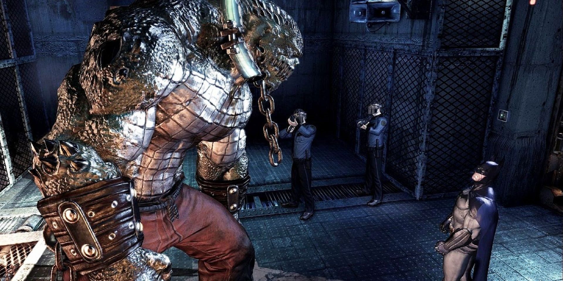 رویارویی بتمن و کیلر کراک در آسایشگاه آرکام