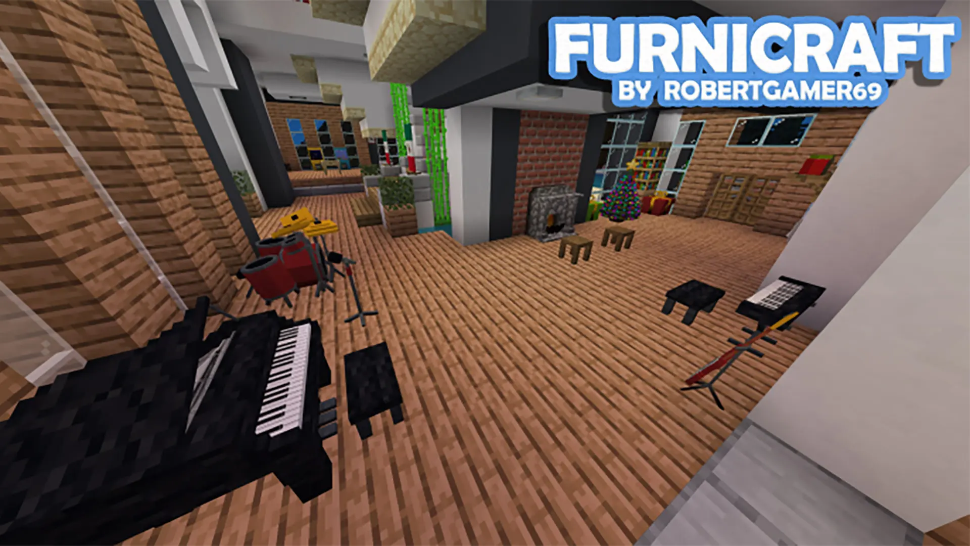 مود Furnicraft 3D برای بازی ماینکرفت