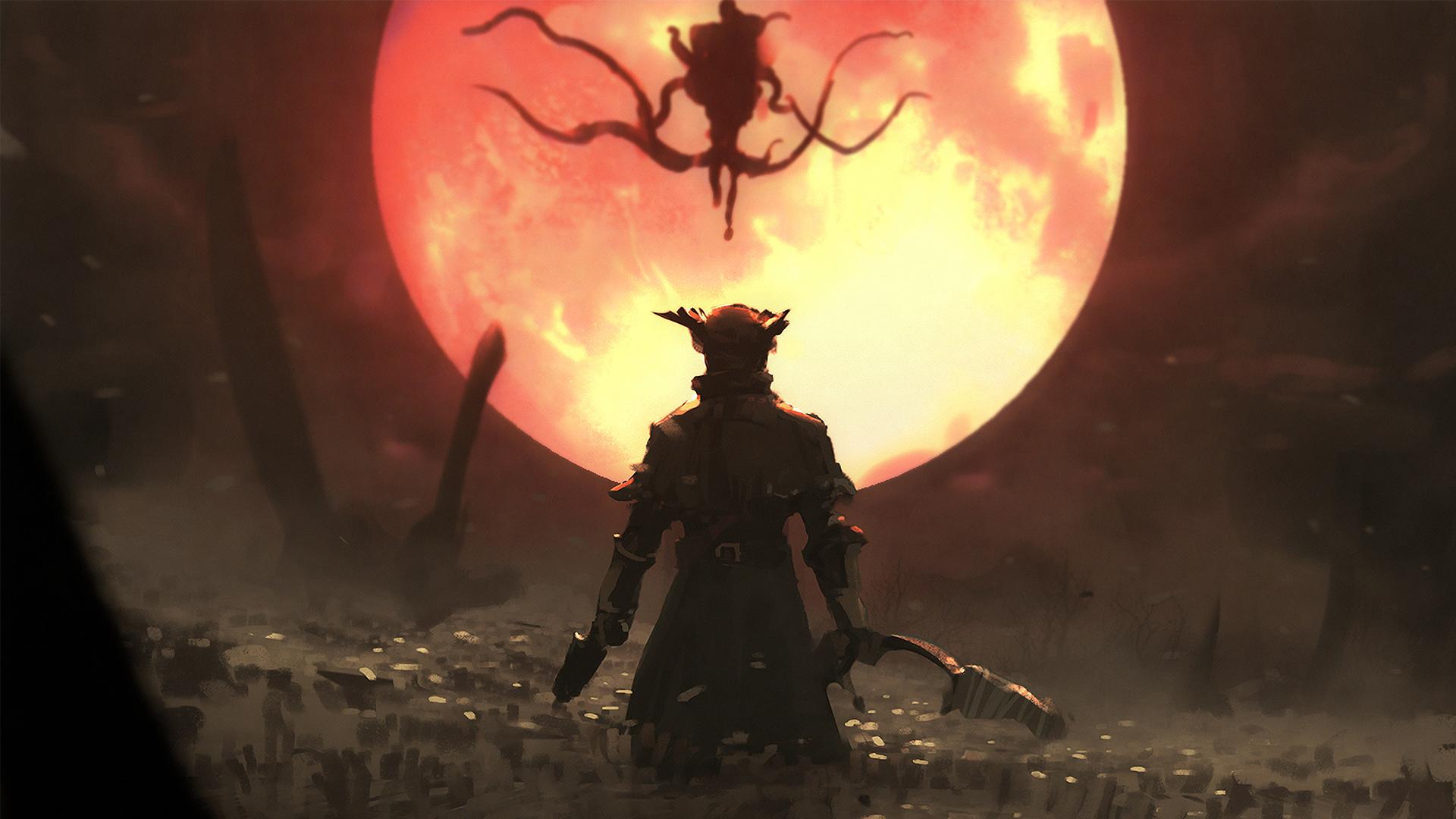 مبارزه با موجودات اهریمنی در بازی Bloodborne 
