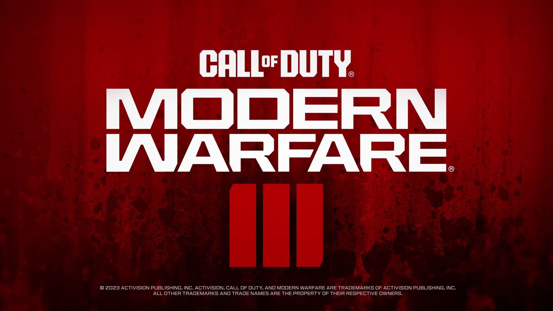 لوگوی بازی Call of Duty: Modern Warfare III