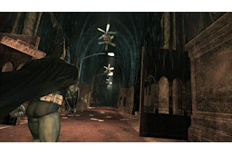 حرکت در راهروی آسایشگاه آرکام