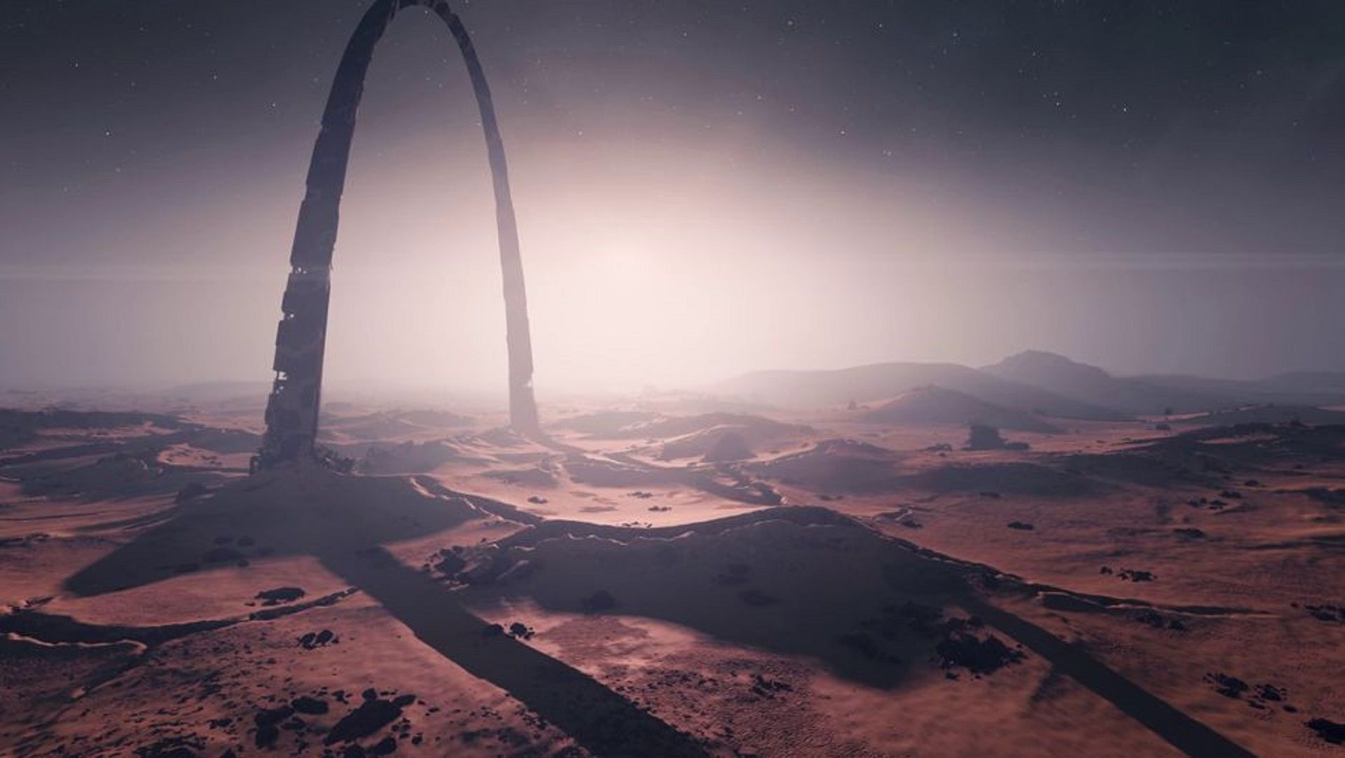 سطح سیاره زمین در بازی استارفیلد