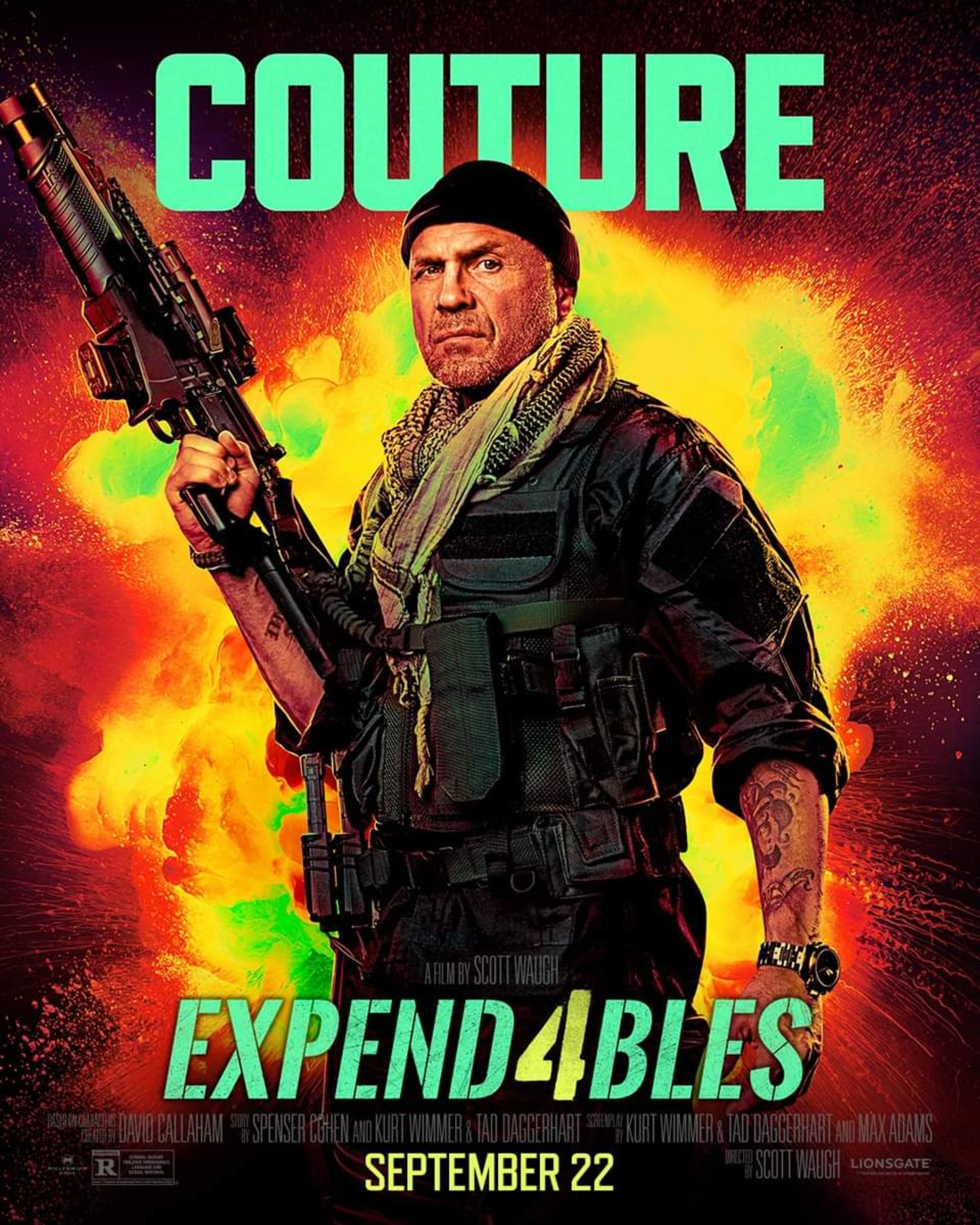 پوستر کاراکتر رندی کوچار  در فیلم Expendables 4