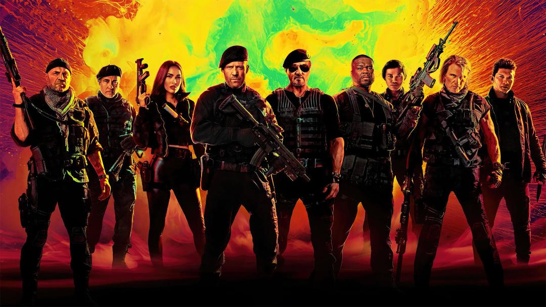 صف‌آرایی گروه بی‌مصرف‌ها در فیلم Expendables 4