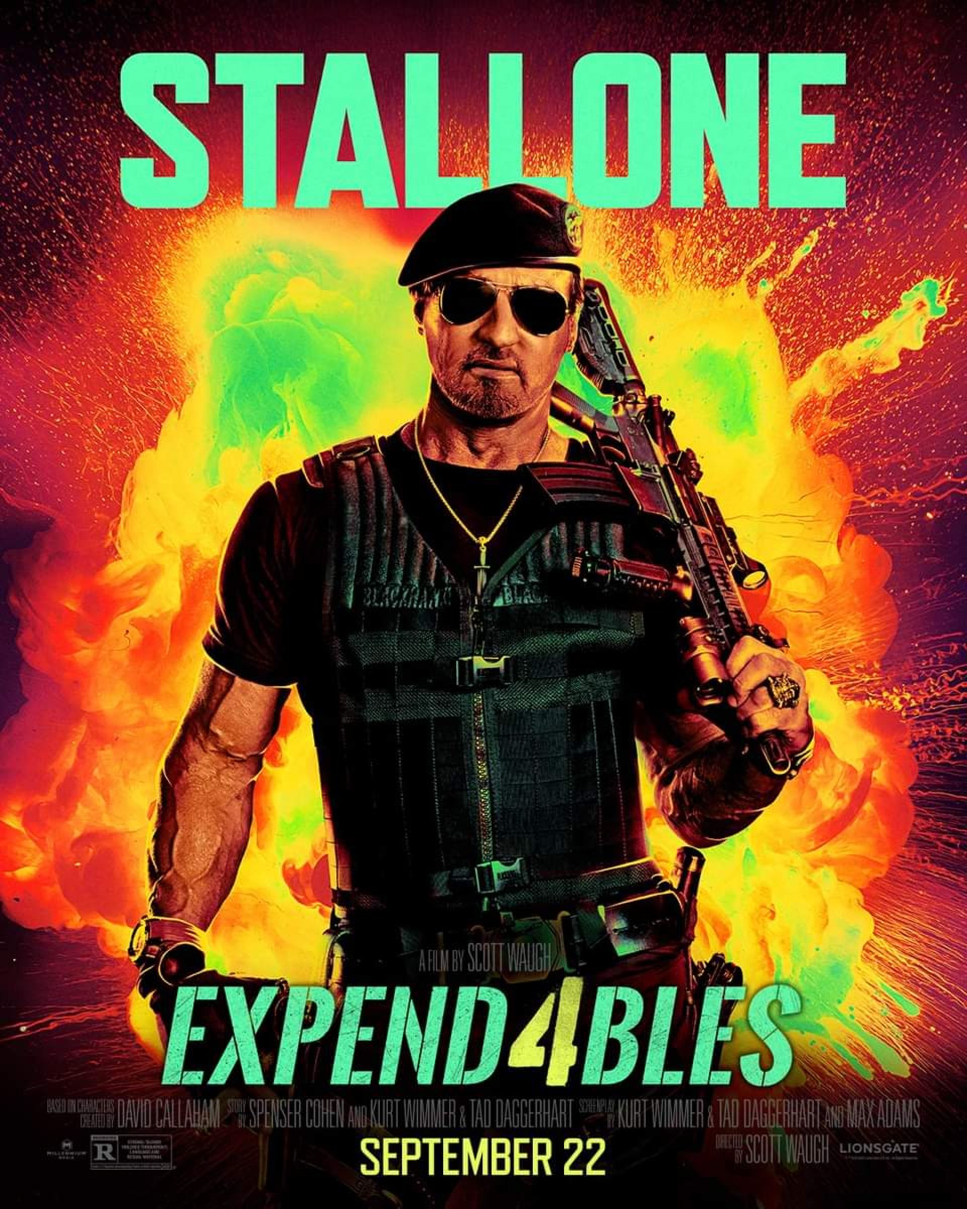 پوستر بارنی راس  در فیلم Expendables 4