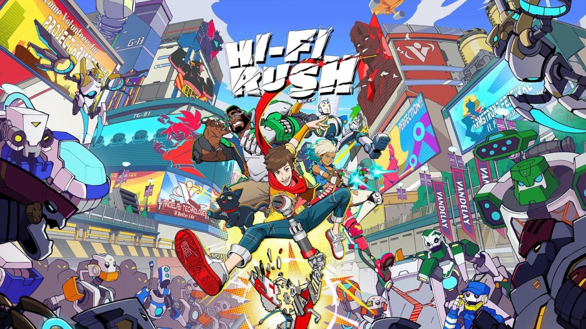 گردهم‌آیی کاراکترهای Hi-Fi Rush 