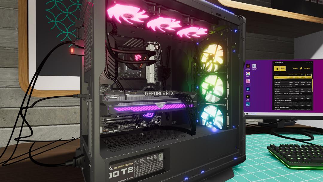 داخل کیس در بازی PC Building Simulator 2