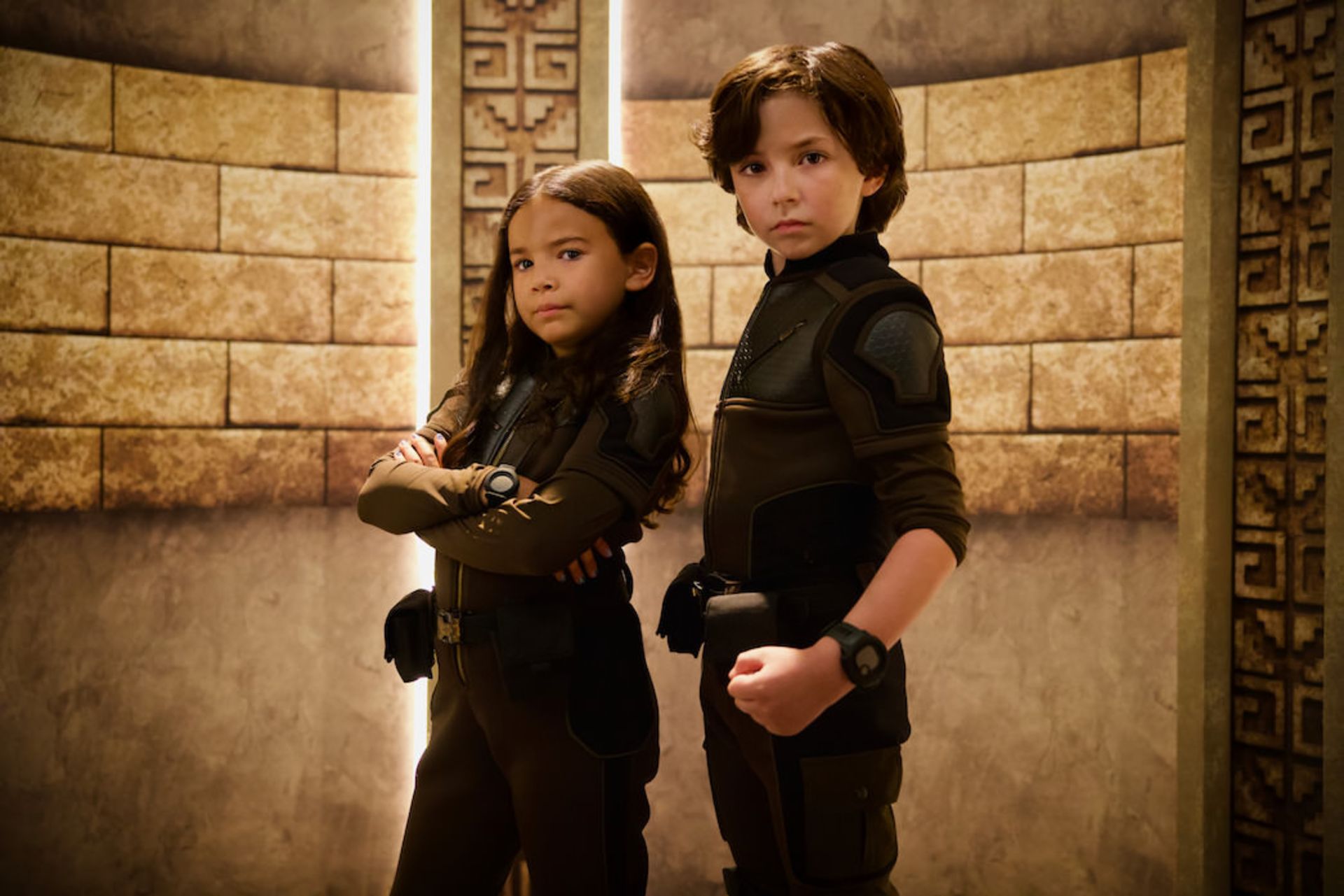 دو شخصیت کودک اصلی فیلم Spy Kids: Armageddon