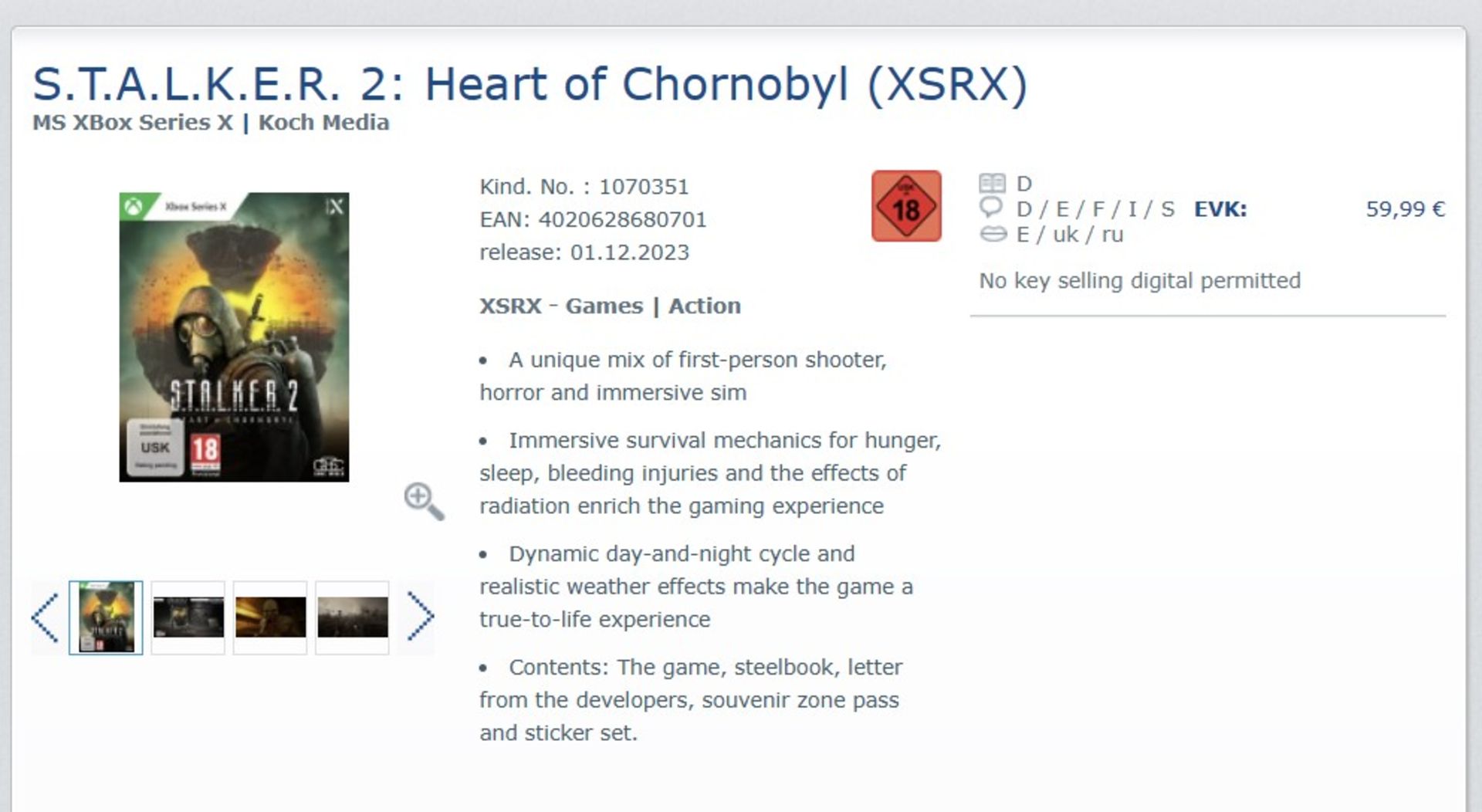 اشاره شرکت پلیون به انتشار بازی استالکر ۲ در دسامبر ۲۰۲۳