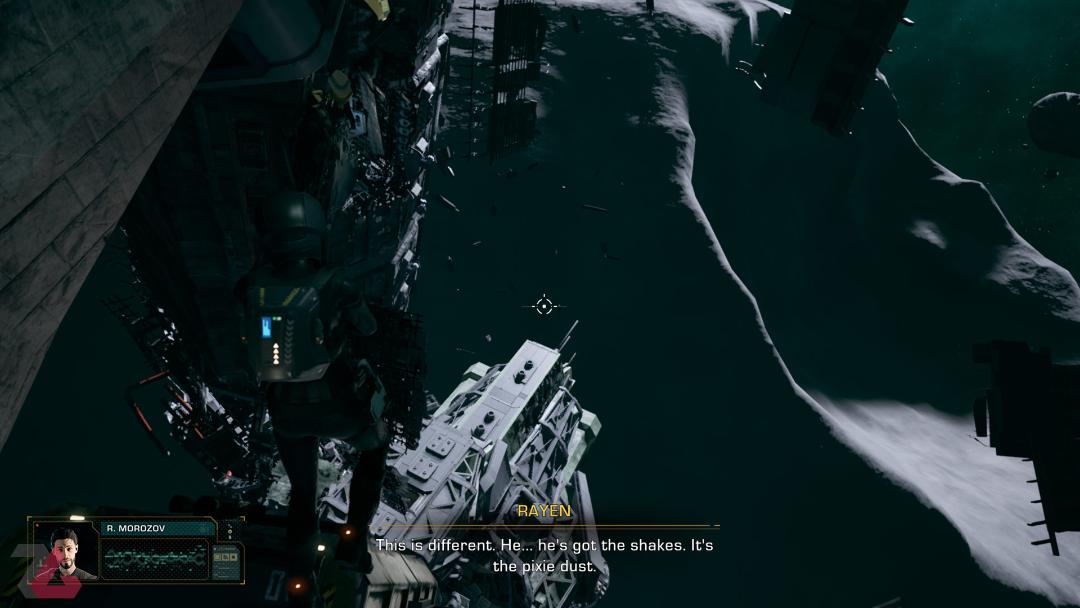 ماجراجویی در فضا در حال فرار از دشمنان در بازی The Expanse (اکسپنس) استودیو تل تیل
