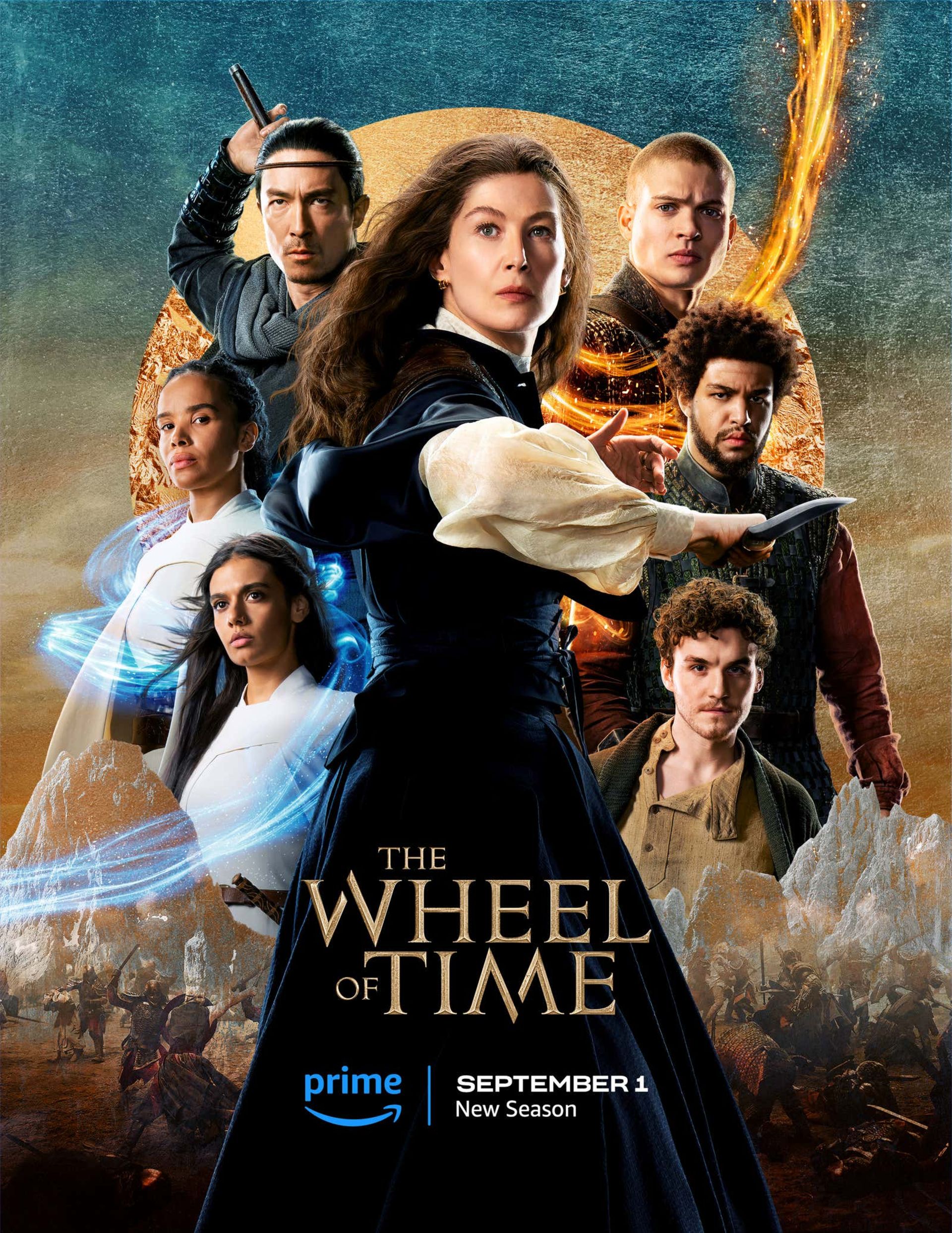پوستر فصل ۲ سریال The Wheel of Time
