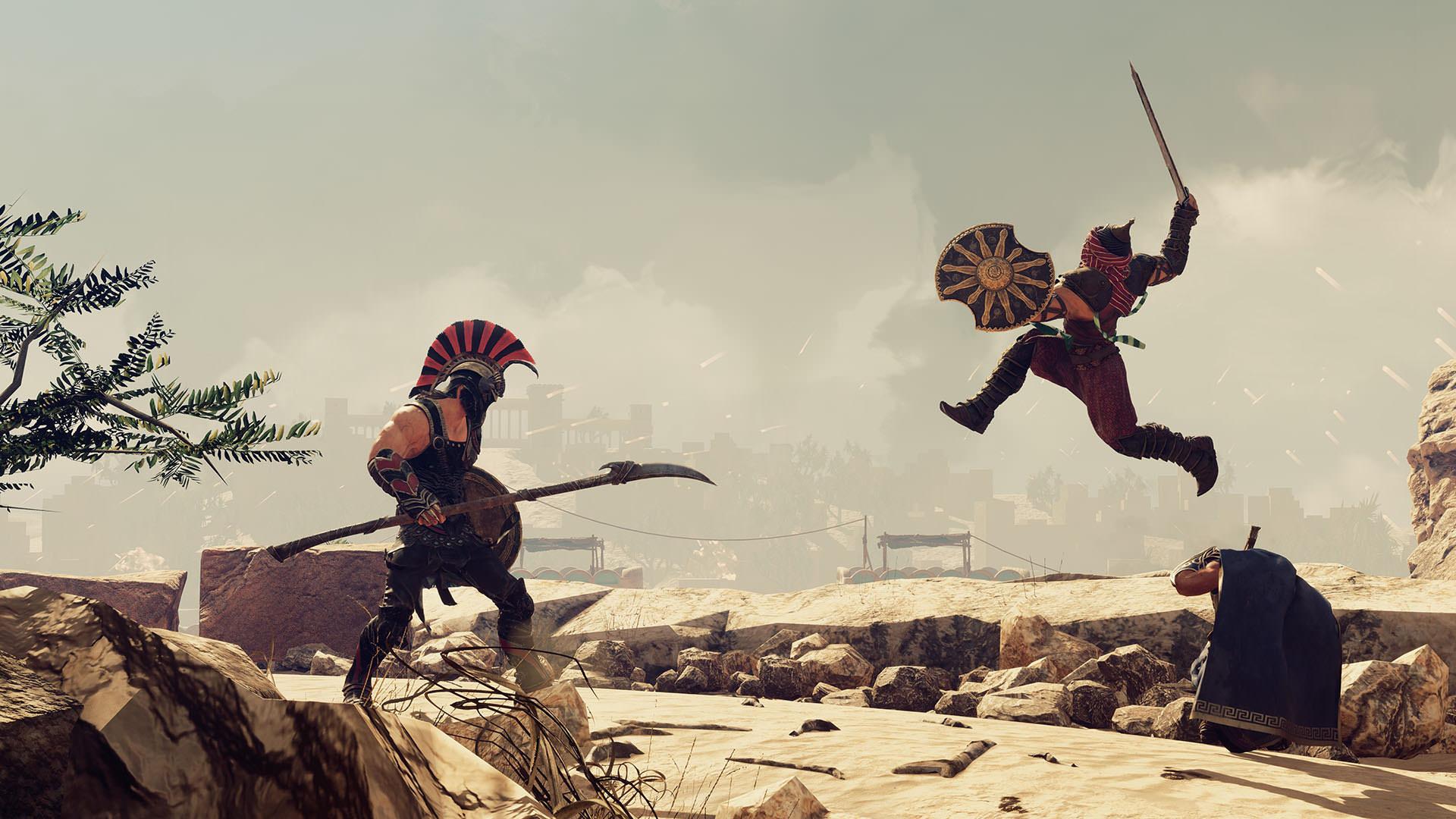 نبرد آکیلیس در بازی Achilles: Legends Untold