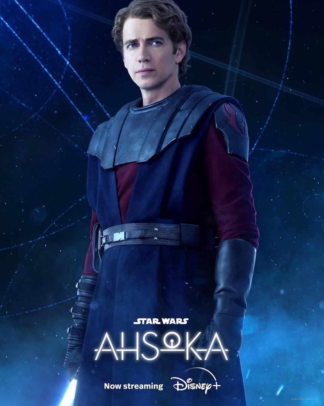 پوستر آناکین اسکای واکر در سریال Ahsoka