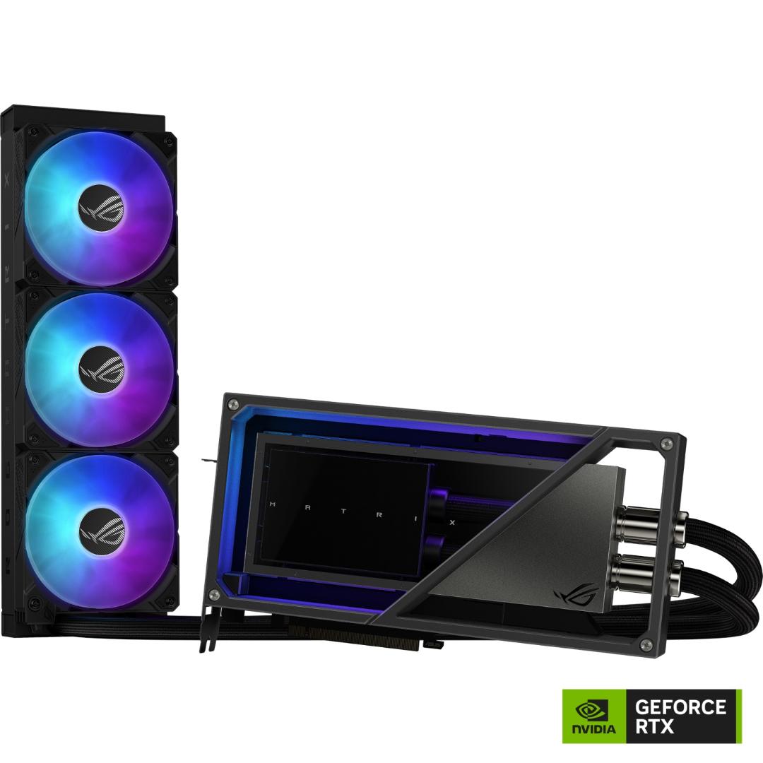 ASUS ROG MATRIX GeForce RTX 4090 با نورپردازی ARGB