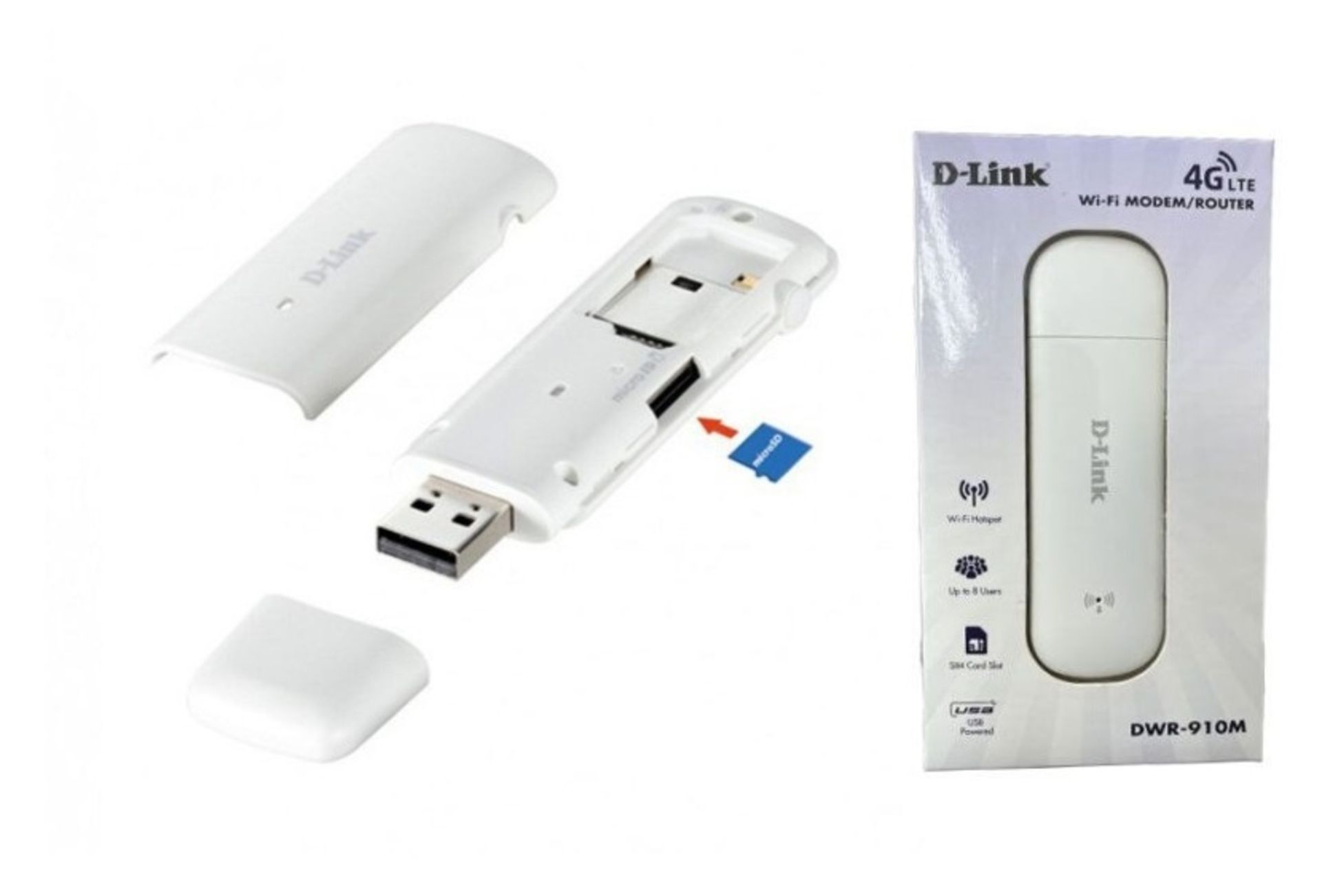 مودم جیبی و وایرلس دی لینک DWR-910M