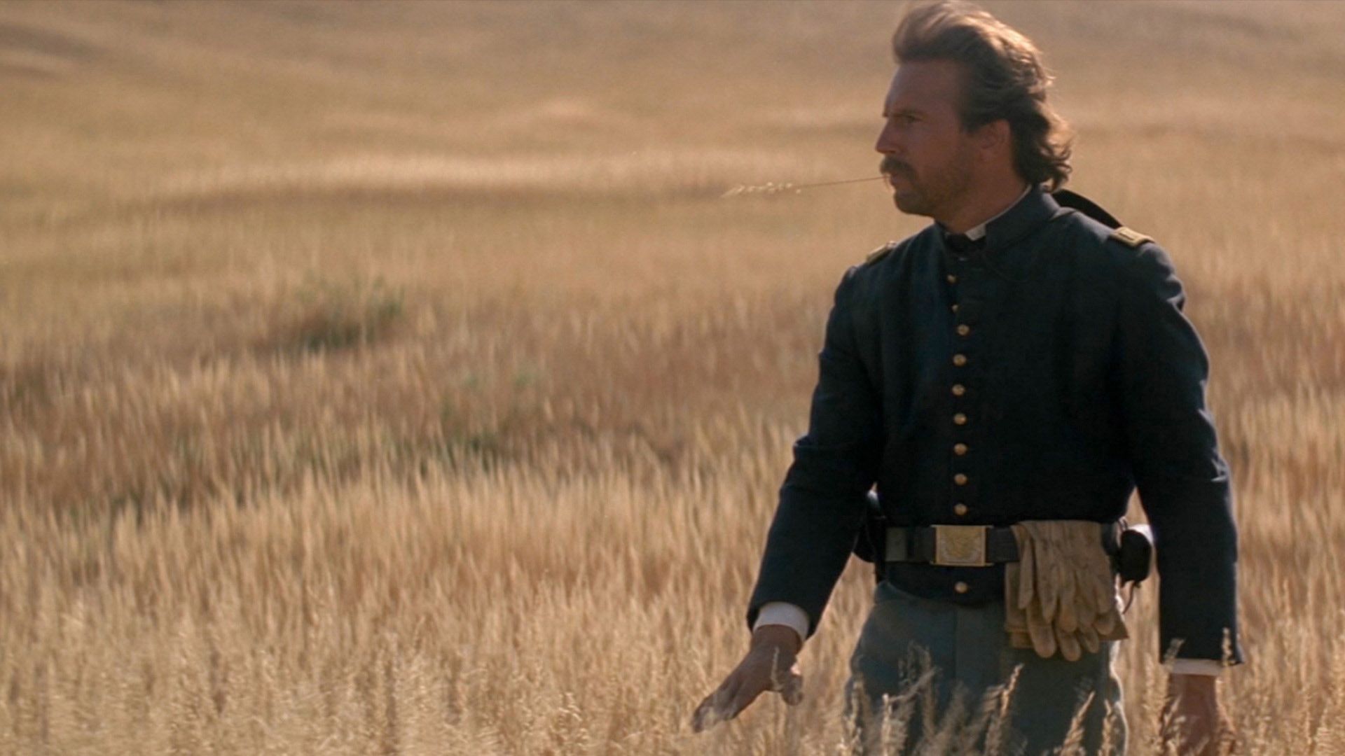 کوین کاستنر در فیلم Dances with Wolves