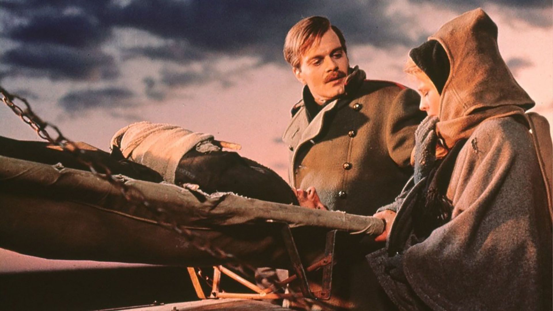 عمر شریف و جولی کریستی در فیلم Doctor Zhivago