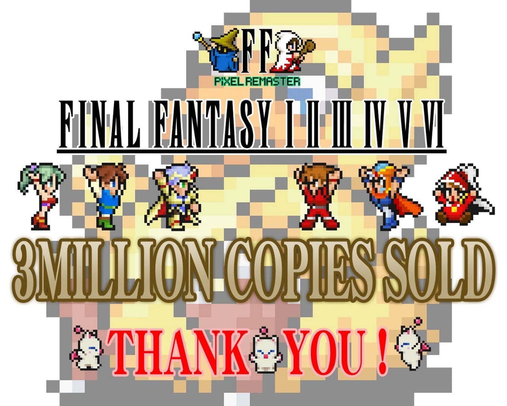 فروش سه میلیونی ریمسترهای Final Fantasy Pixel