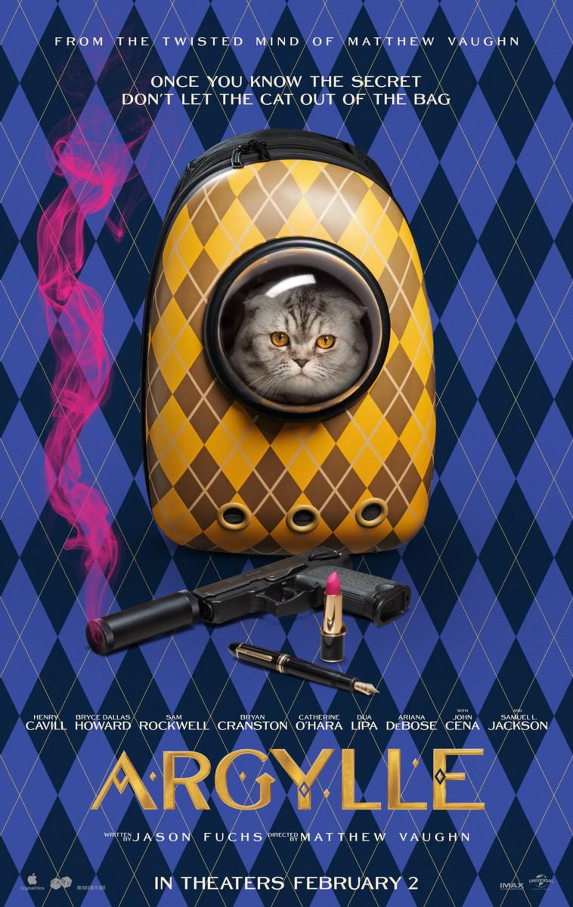 اولین پوستر فیلم Argylle 